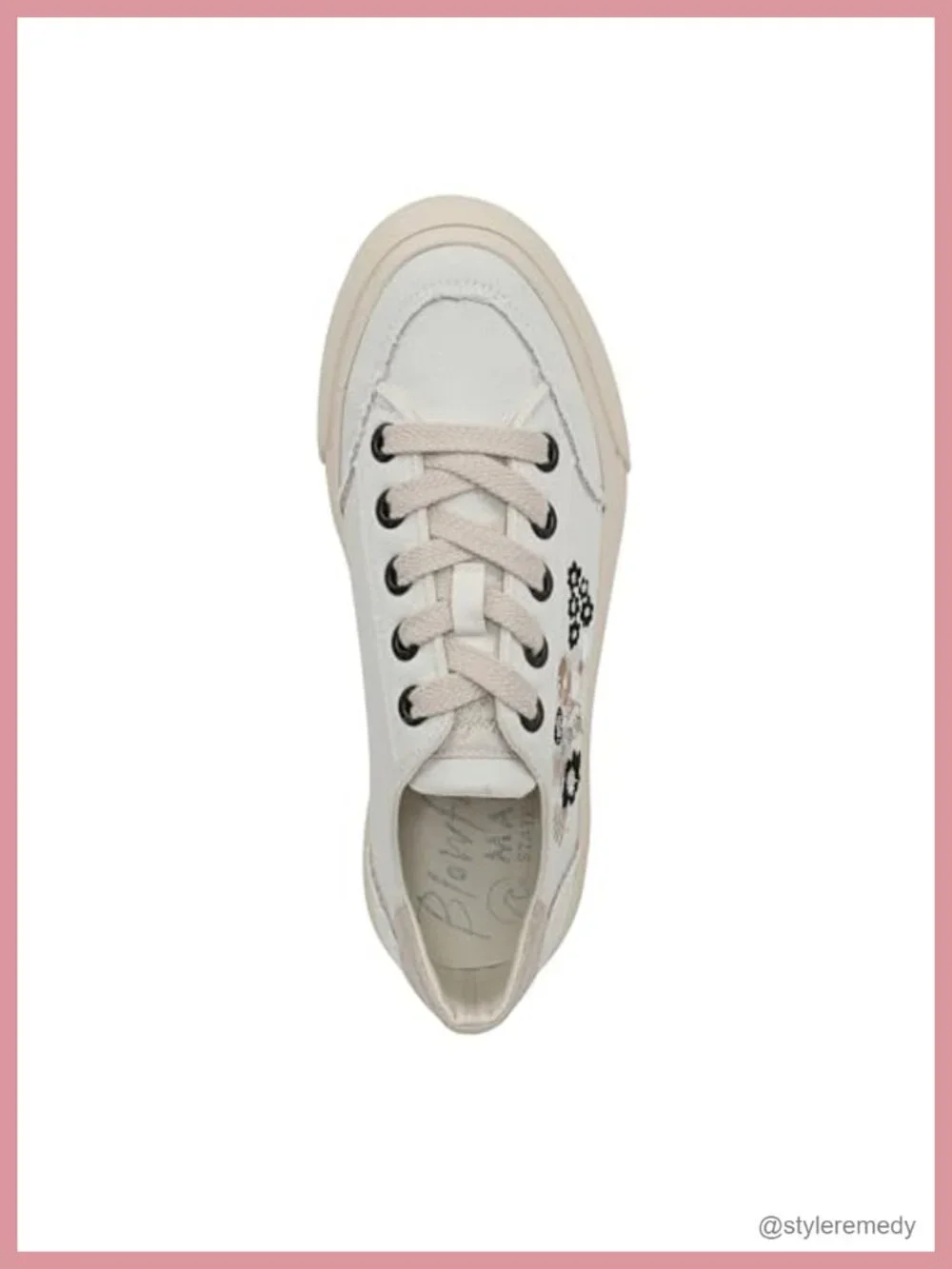 Platform Sneakers Lace Up Canvas Faux Leather Women's Casual Shoes